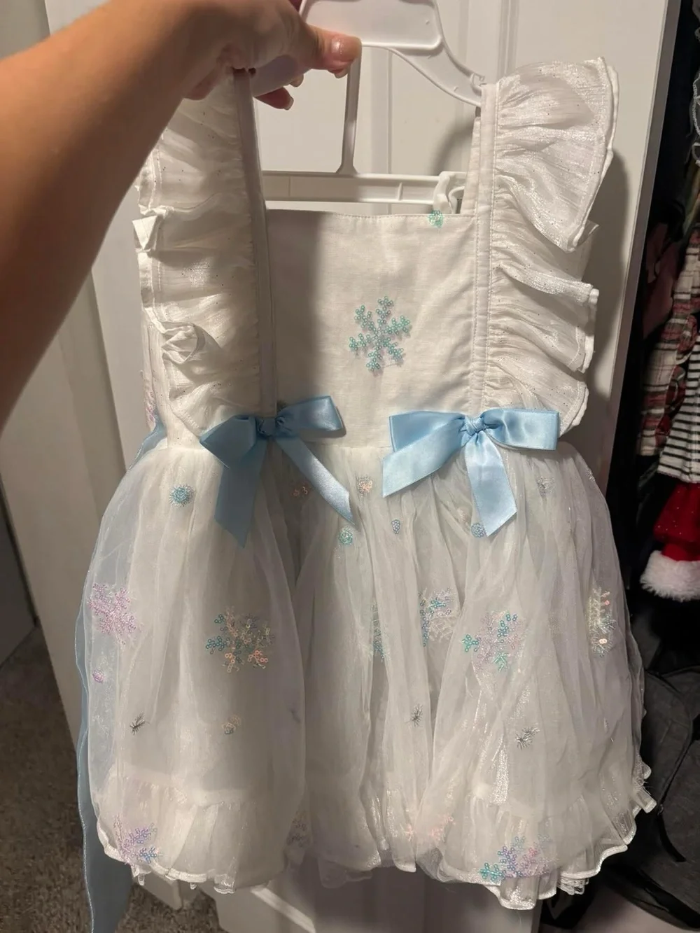 Carriage House Boutique Christmas winter snowflake dress